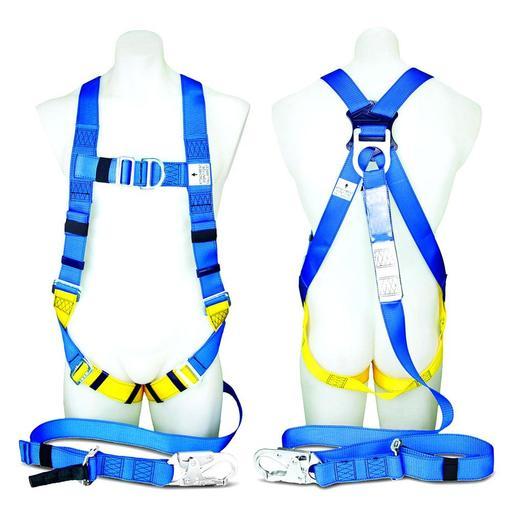 3M Full Body Harness with Integral 2.0m Adjustable Lanyard